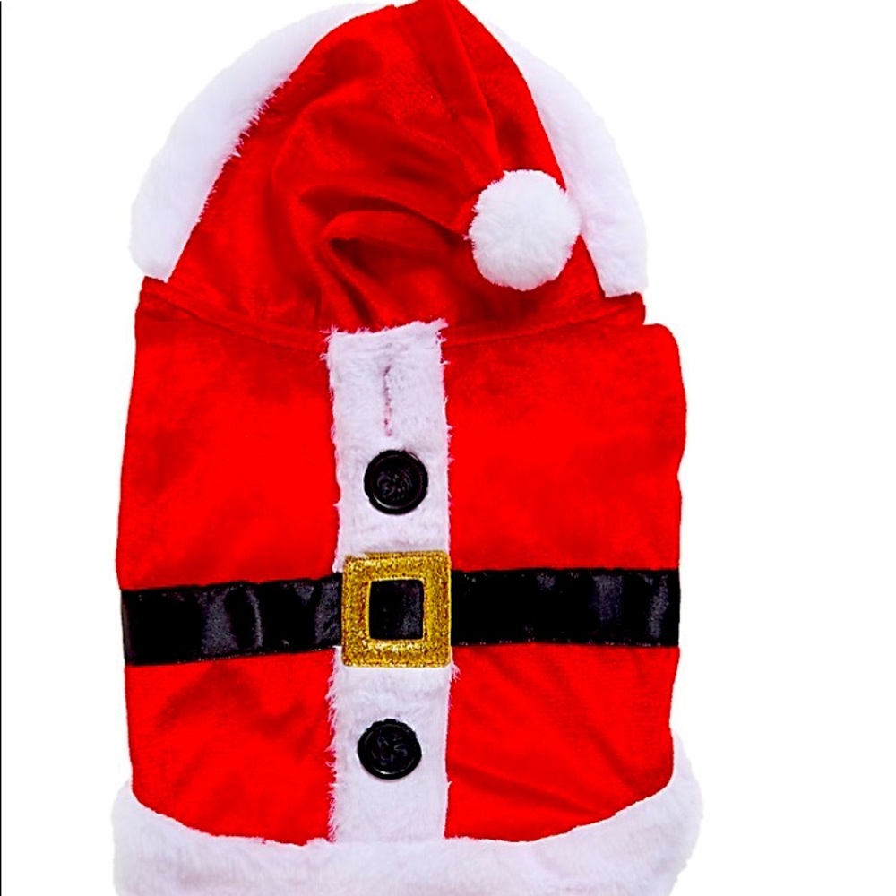 🆕 MERRY & BRIGHT- Santa Costume for Dogs 🐕